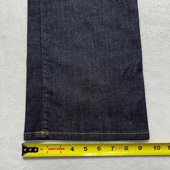 MOS MOSH Women's Stretch Straight Leg 5-Pocket Mid Rise Blue Denim Jeans Size 32 - Picture 11 of 11